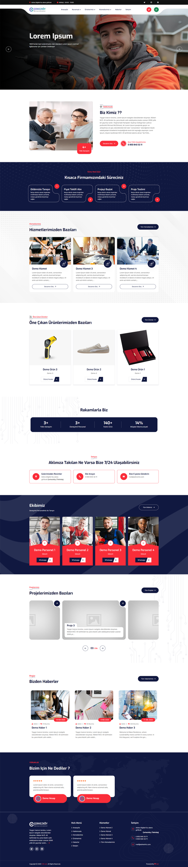 Cwt V35 Kurumsal Firma Sitesi